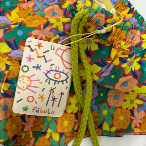 FARM Rio / Fábula Linen Shorts - Picture 2 of 6